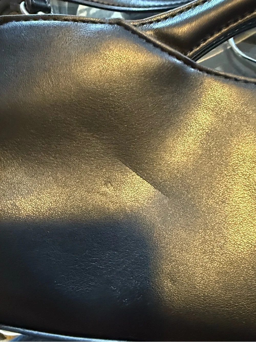 BCBG Ruffle Clutch - Picture 8 of 9